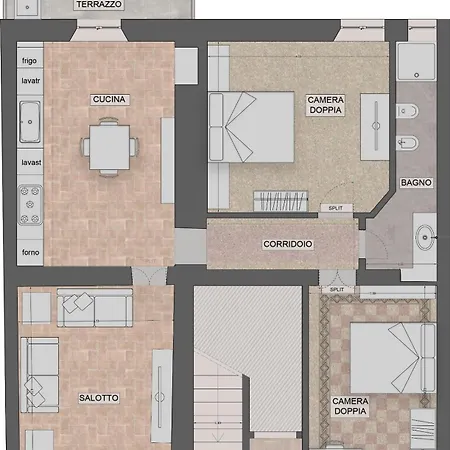 Apartment Garibaldi 23 Arezzo